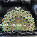 Crystal Peacock Banquet Handbag