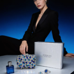 Blue Crystal Banquet Handbag